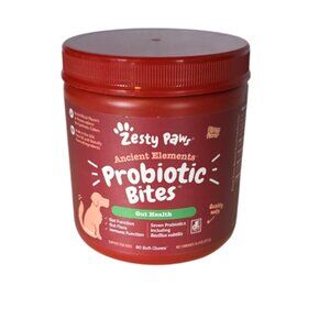 NWT Zesty Paws Ancient Elements Probiotic Bites for Dogs